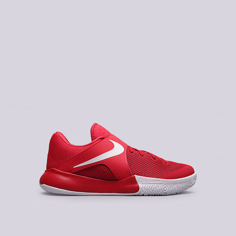 мужские красные баскетбольные кроссовки Nike Zoom Live 852421-606 - цена, описание, фото 1